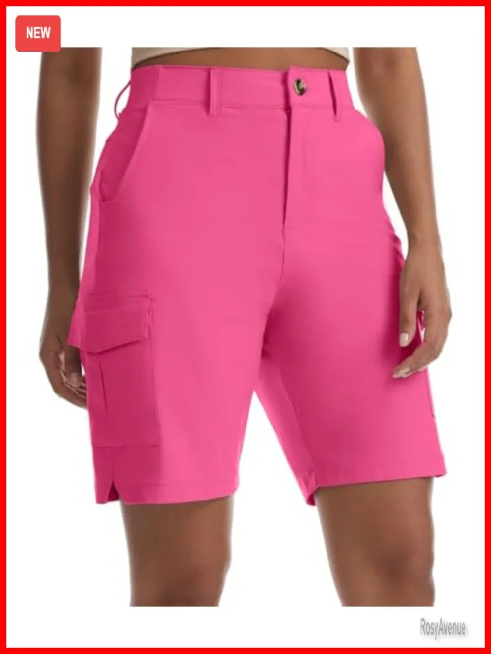 Women's Lightweight Quick Dry Cargo Hiking Shorts with Pockets
